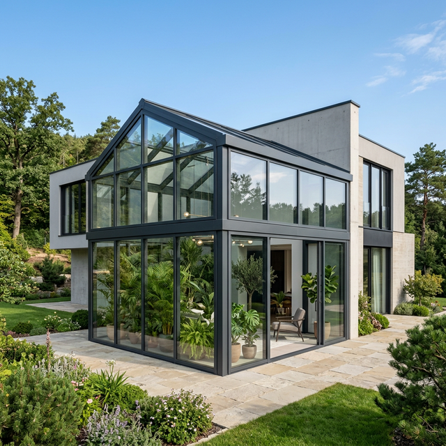 Luxusní hliníková zimní zahrada