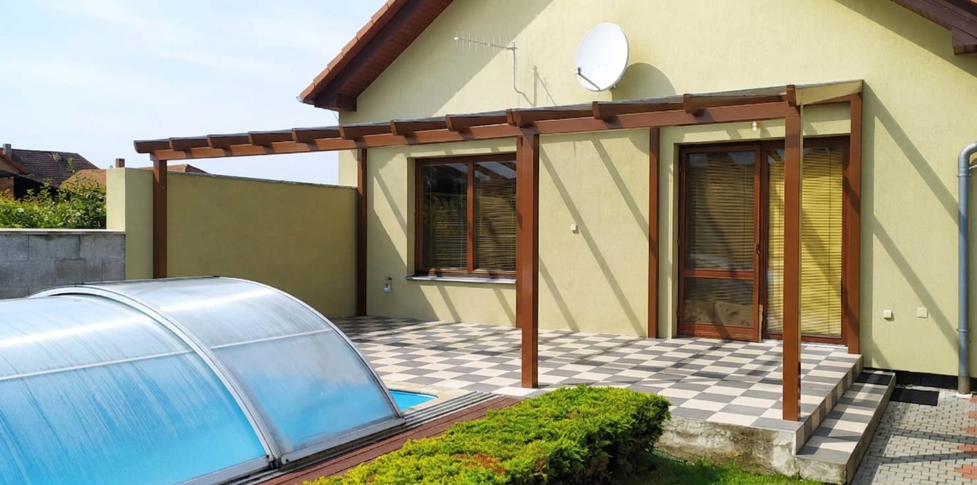 Hliníková pergola Harmonie