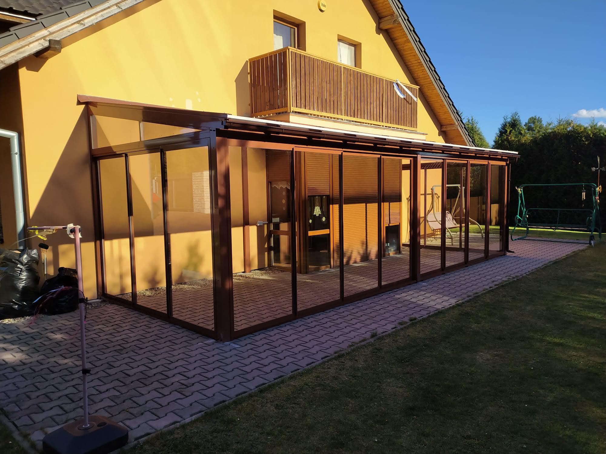 Pergola se zasklením, Liberec